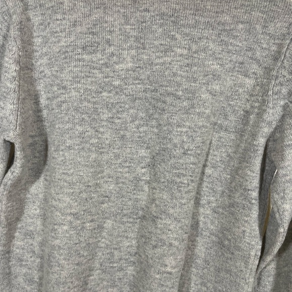 💛💛 4/$25 Shades of Grey/ Micah Cohen Wool Blend Heather Grey Sweater/ small - Picture 12 of 16